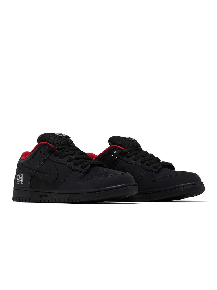 Кроссовки Nike Supreme x Dunk Low SB — изображение 8 из 8, черный
