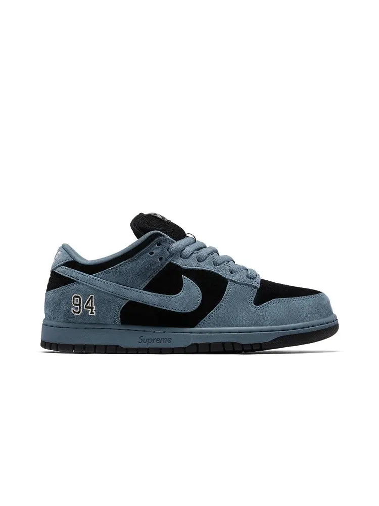 Кроссовки Nike Supreme x Dunk Low SB, Ocean Fog — изображение 1 из 8, синий
