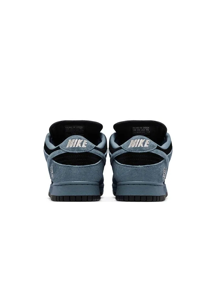 Кроссовки Nike Supreme x Dunk Low SB, Ocean Fog — изображение 6 из 8, синий