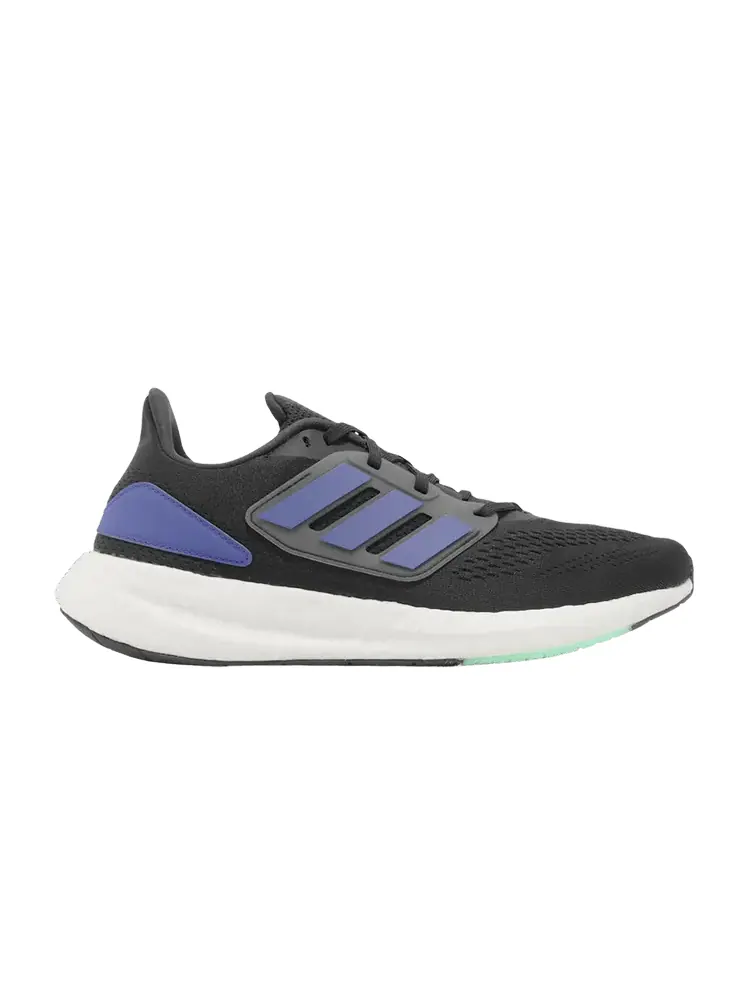 Кроссовки adidas PureBoost 22 'Black Lucid Blue' — изображение 1 из 1, черный/синий/белый