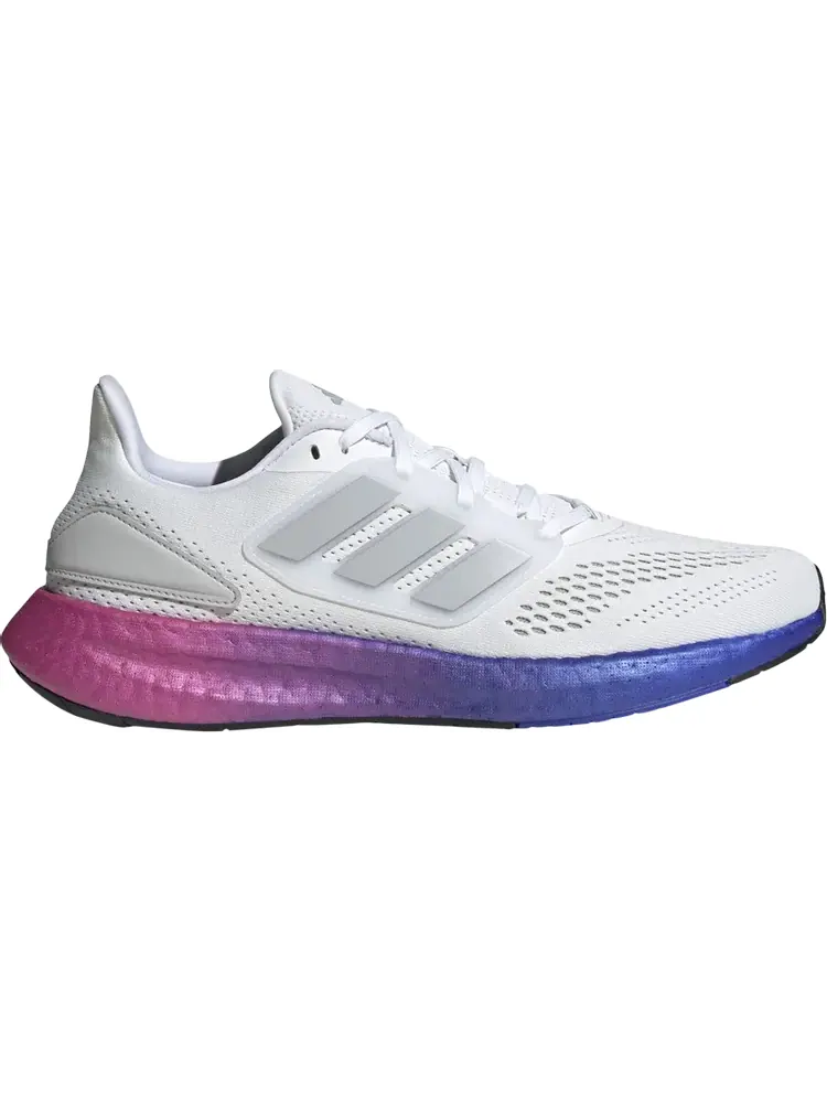 Кроссовки PureBoost 22 'White Lucid Blue Gradient' — изображение 1 из 1, белый