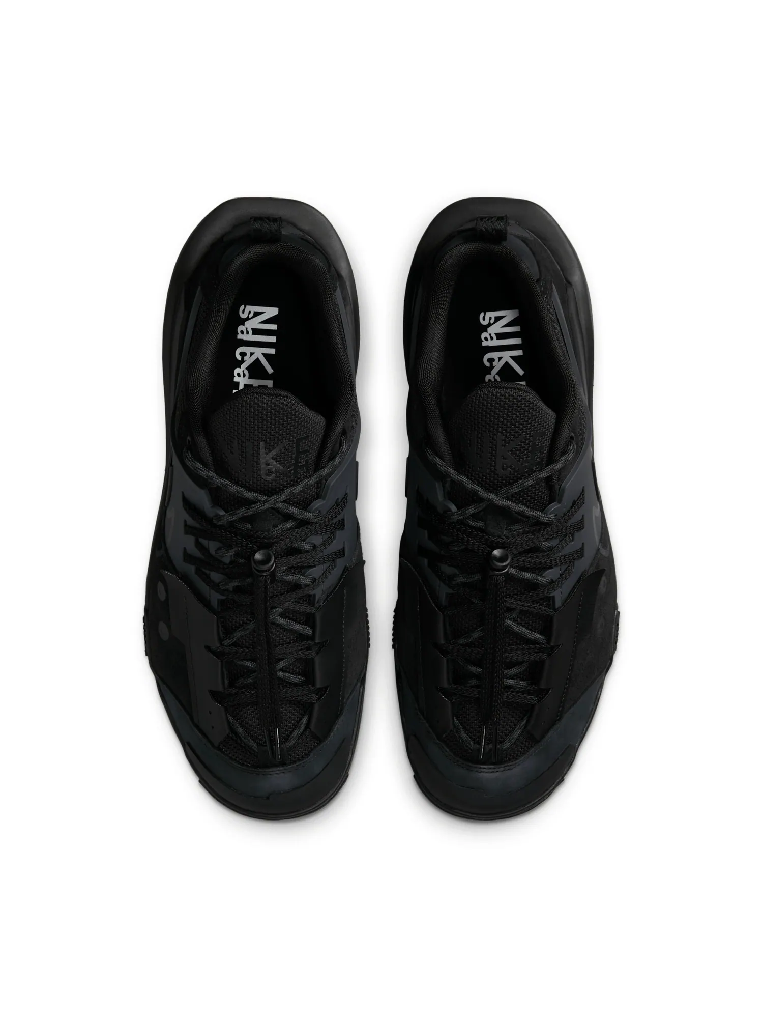 Кроссовки Nike sacai x Zegamadome 'Black' — изображение 3 из 7, черный