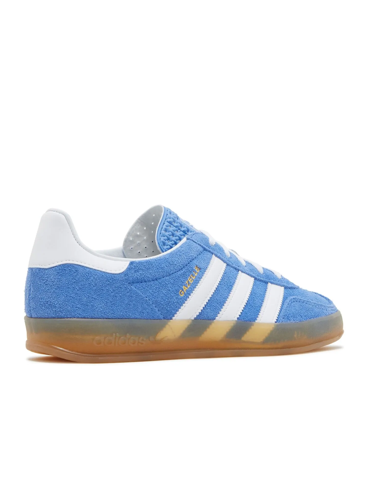 Кроссовки adidas Wmns Gazelle Indoor 'Blue Fusion Gum' — изображение 3 из 4, синий
