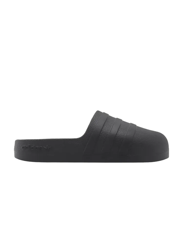 Шлепанцы adiFOM Adilette Slide 'Carbon' — изображение 1 из 1, угольный