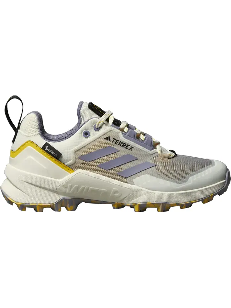 Кроссовки National Geographic x Wmns Terrex Swift R3 GORE-TEX 'White Silver Violet' — изображение 1 из 1, бежевый