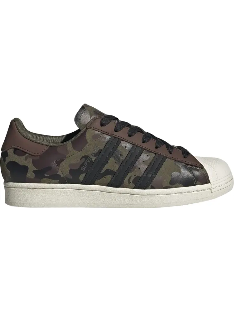 Кроссовки Adidas Superstar 'Camo' — изображение 1 из 1, зеленый