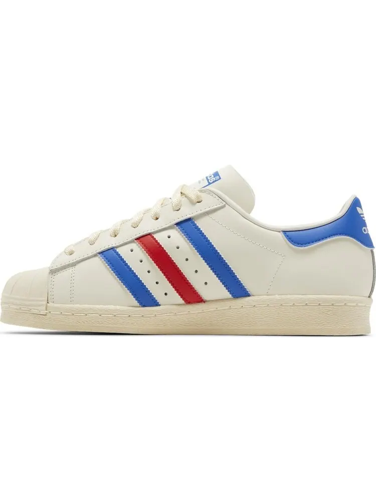 Кроссовки Superstar 82 'White Blue Red' — изображение 3 из 4, белый