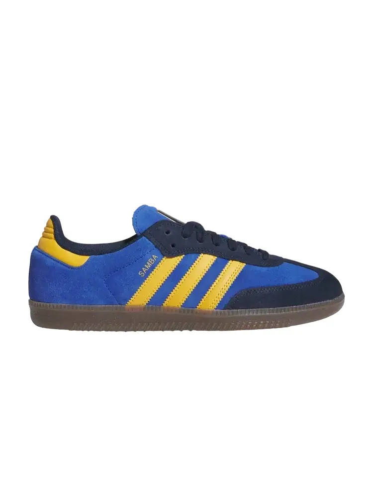 Adidas Samba ADV 'Collegiate Navy Preloved Yellow Royal Blue' — изображение 1 из 1, синий