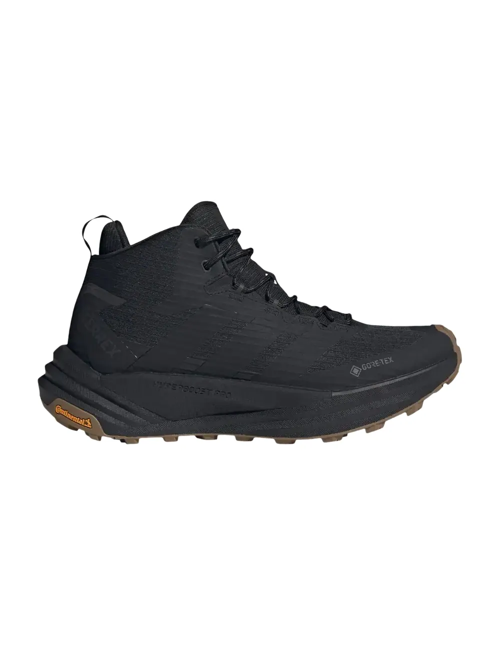 Кроссовки Adidas Terrex Freehiker 3 Mid GORE-TEX — изображение 1 из 1, черный/черный/коричневый