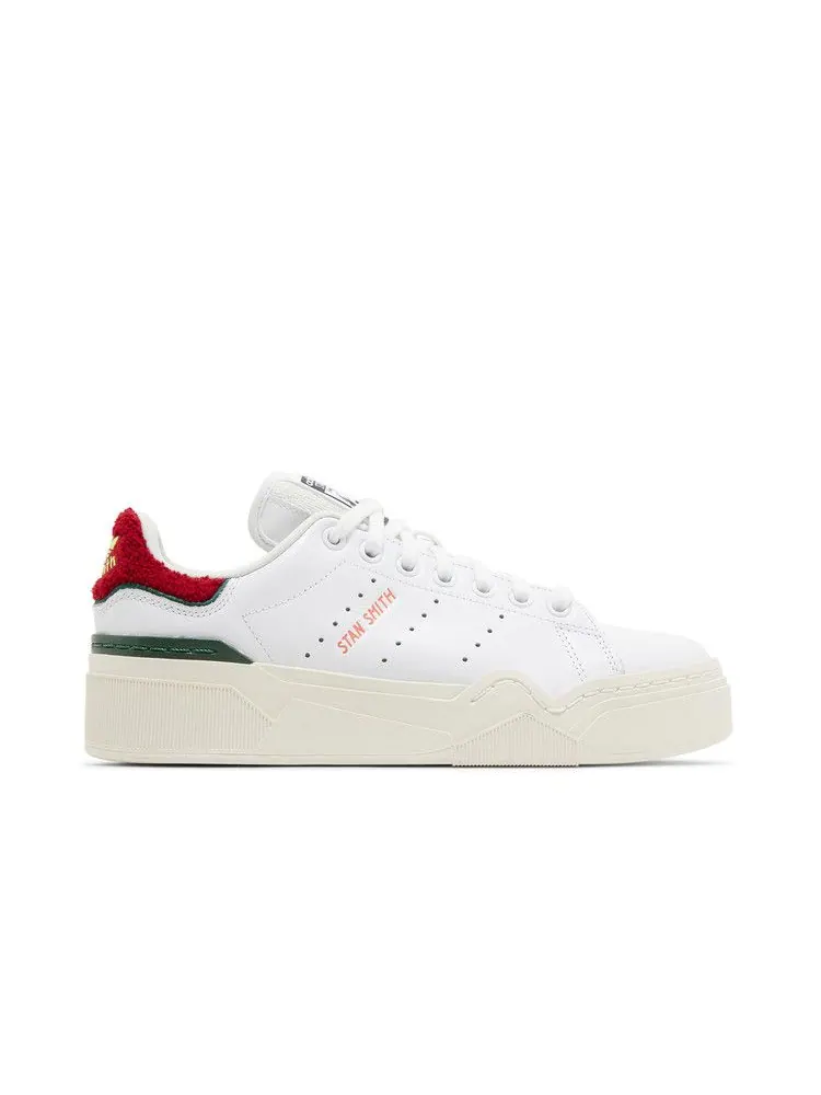 Кроссовки adidas Wmns Stan Smith Bonega 2B 'White Scarlet Green' — изображение 2 из 9, белый//зеленый