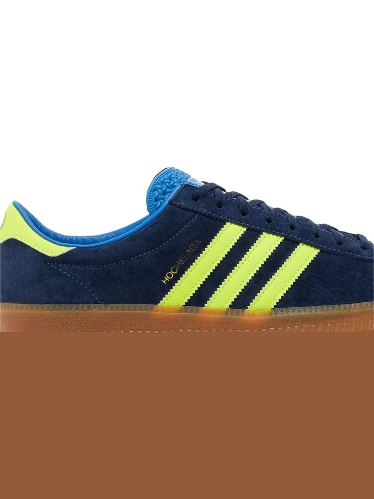 Кроссовки Hochelaga SPZL 'Indigo Solar Yellow' — изображение 2 из 4, синий