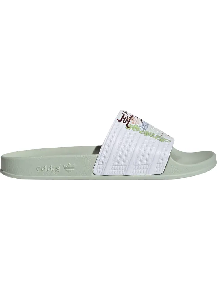 Сандалии Adidas Adilette Slide 'Always Original - Linen Green' — изображение 1 из 1, зеленый