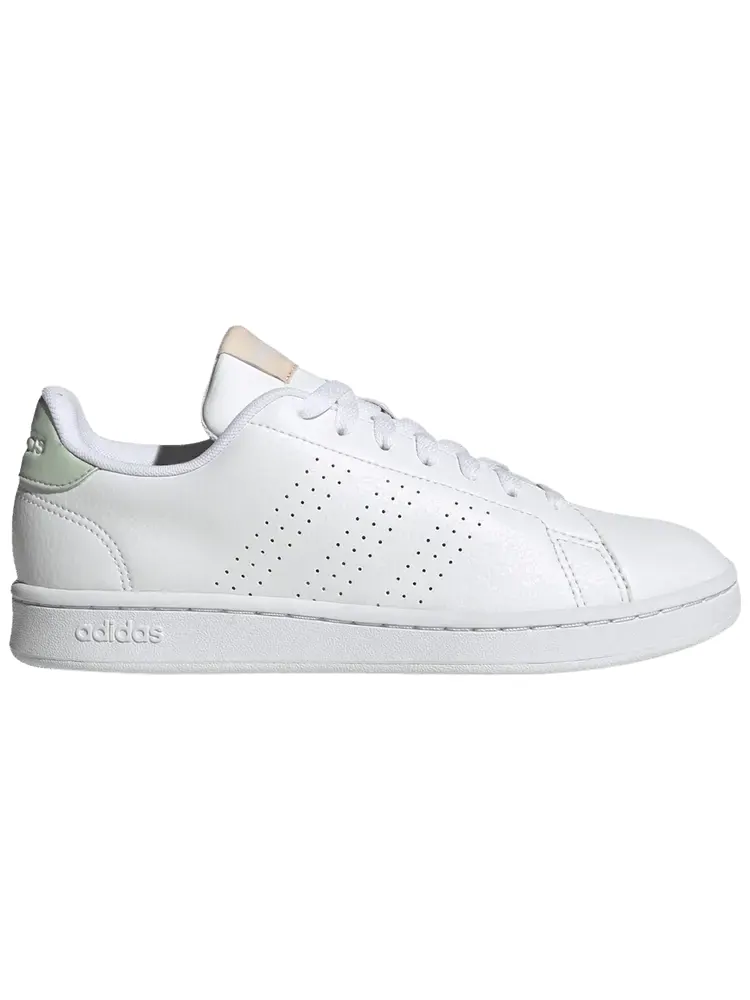 Кроссовки adidas Wmns Advantage 'White Linen Green' — изображение 1 из 1, белый зеленый