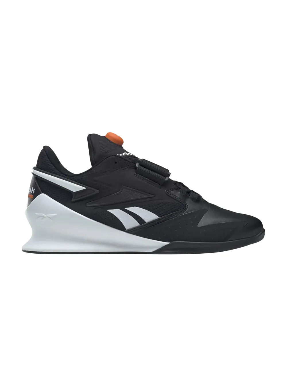 Кроссовки Legacy Lifter 3 Reebok — изображение 1 из 1, черный/белый/оранжевый
