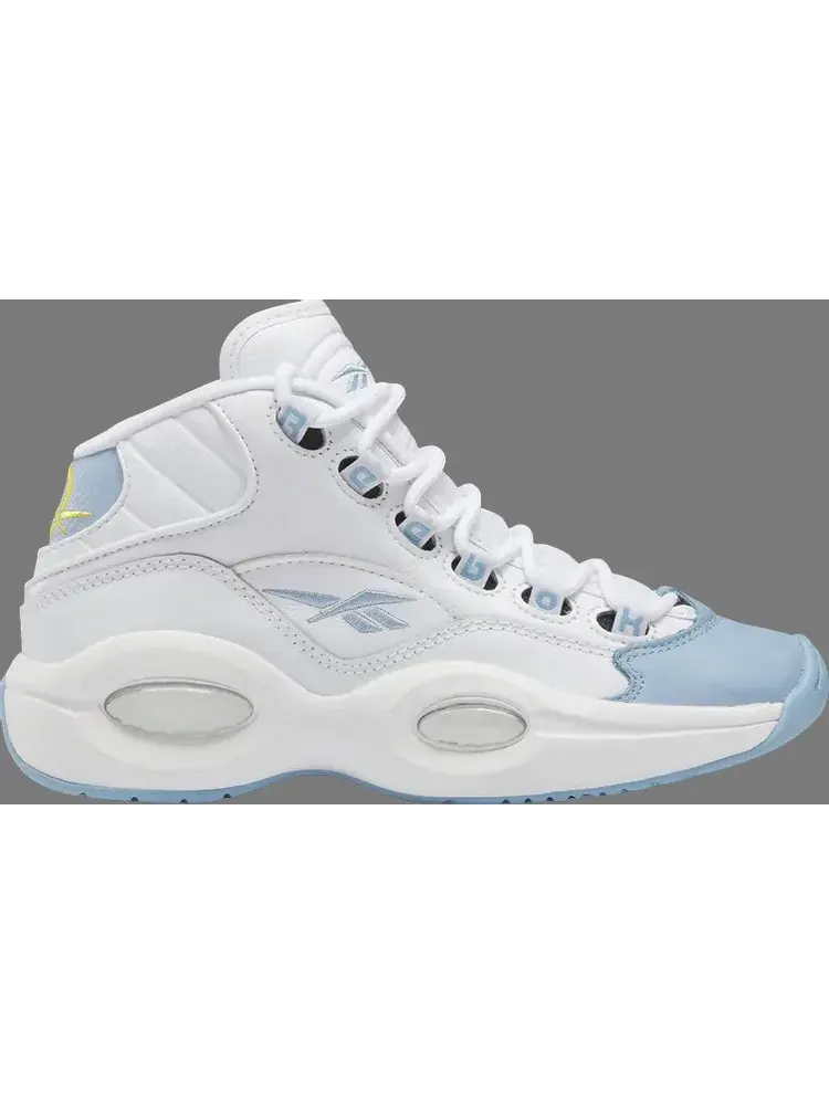 Кроссовки question mid big kid 'on to the next' Reebok — изображение 1 из 1, белый