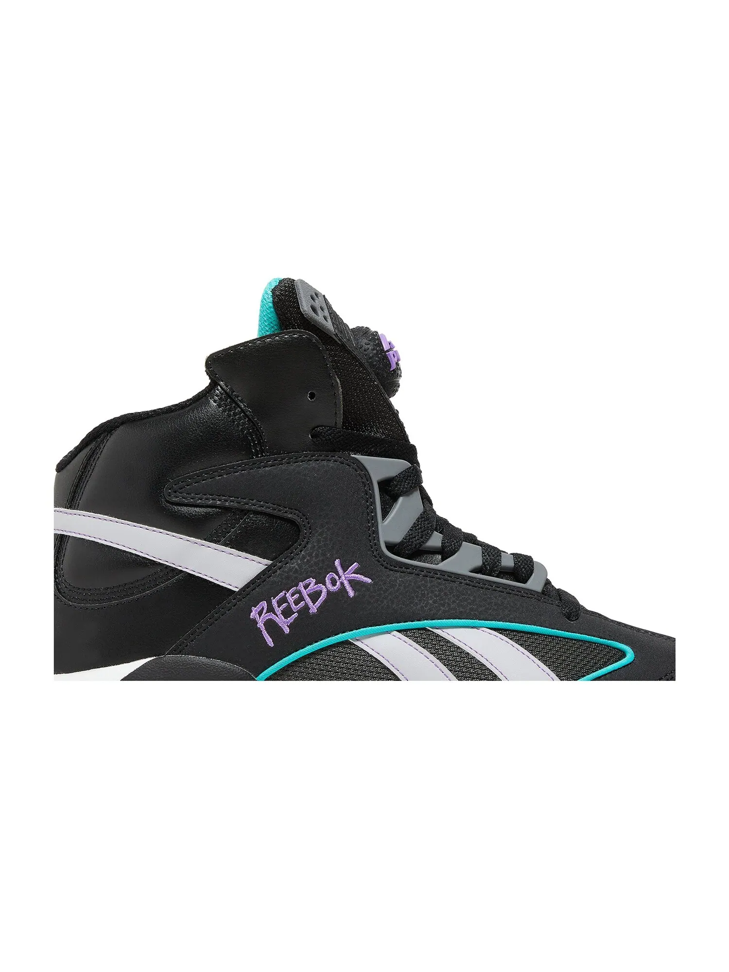 Кроссовки Shaq Attaq Reebok — изображение 2 из 7, черный