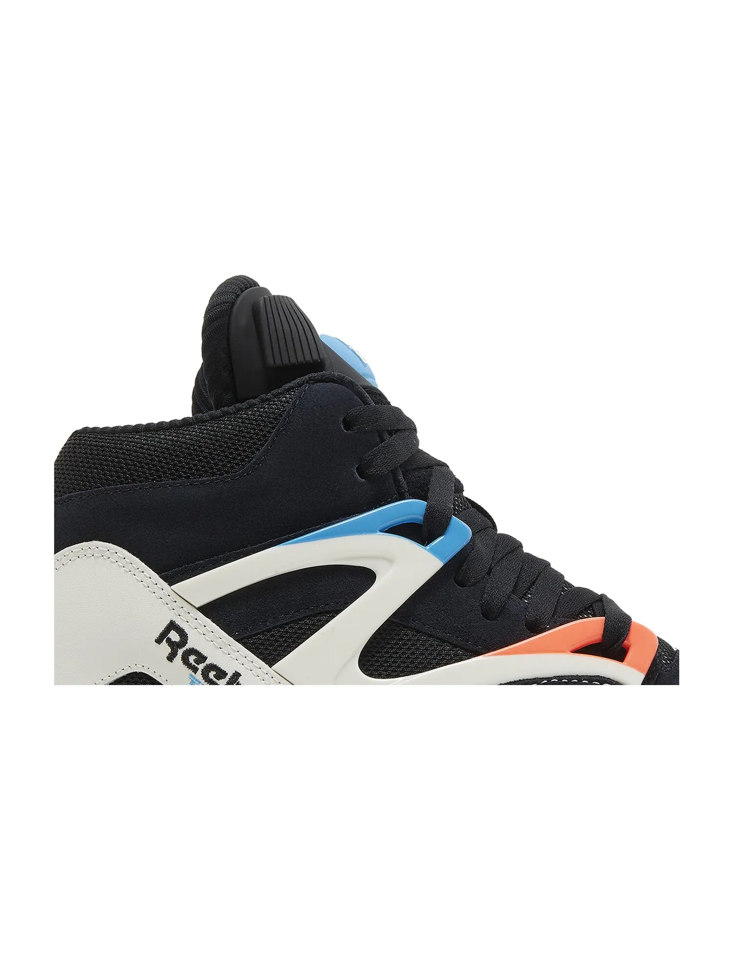 Кроссовки Pump Omni Zone 2 Reebok — изображение 2 из 8, черный//оранжевый