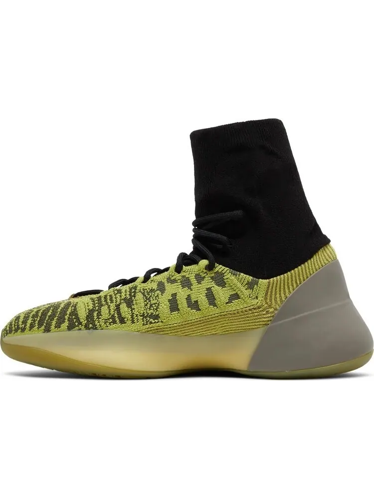 Кроссовки Adidas Yeezy Basketball Knit 'Energy Glow' — изображение 3 из 8, желтый