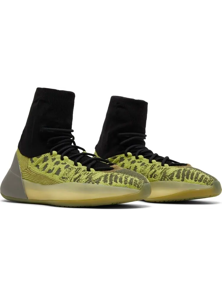 Кроссовки Adidas Yeezy Basketball Knit 'Energy Glow' — изображение 8 из 8, желтый