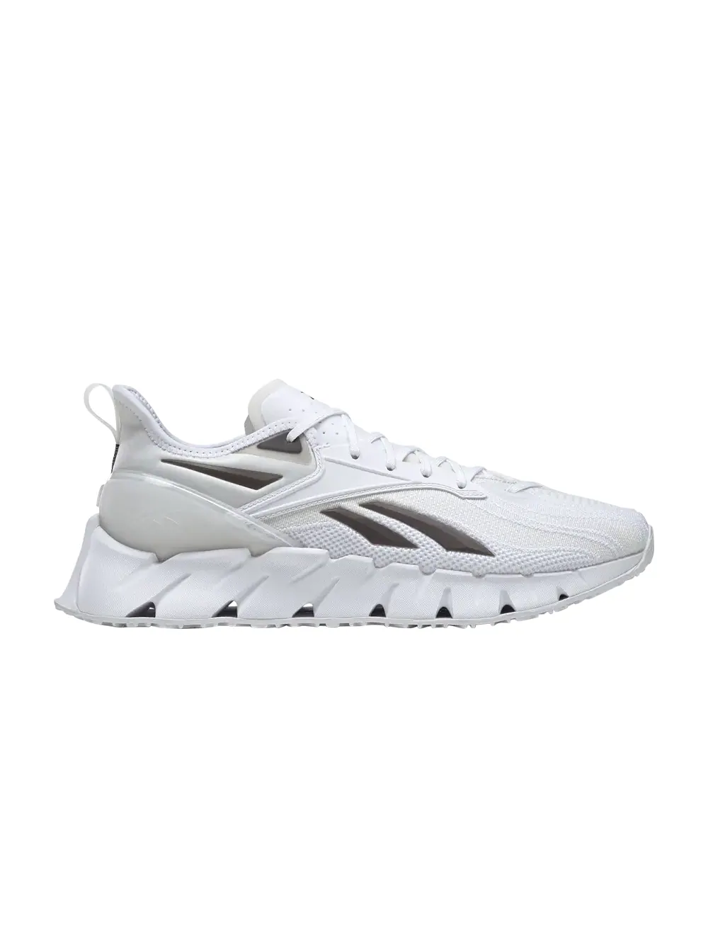 Кроссовки Wmns Zig Kinetica 3 Reebok — изображение 1 из 1, белый/черный/серый