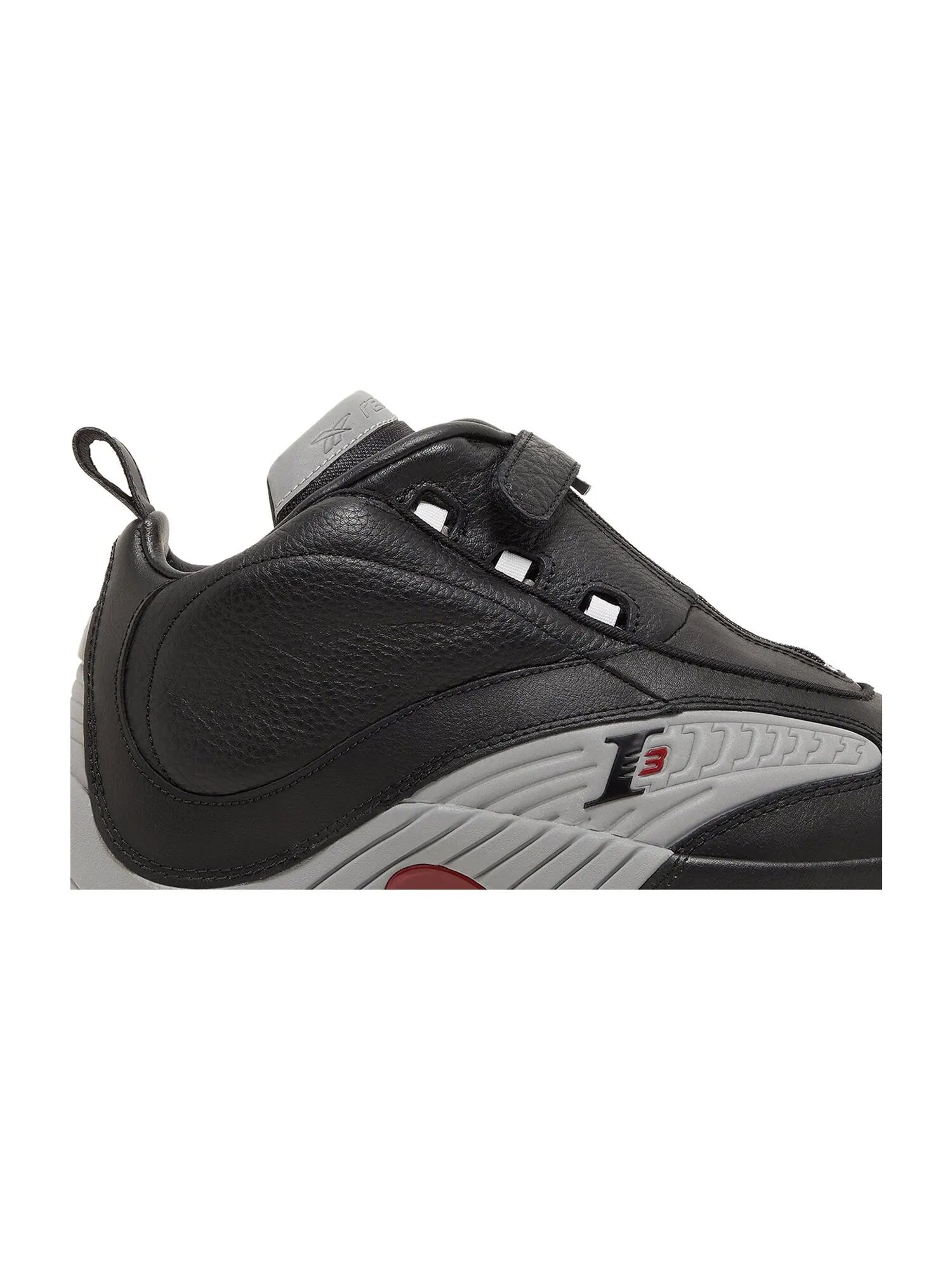Кроссовки Answer 4 2023 Reebok — изображение 2 из 8, черный/серый/красный