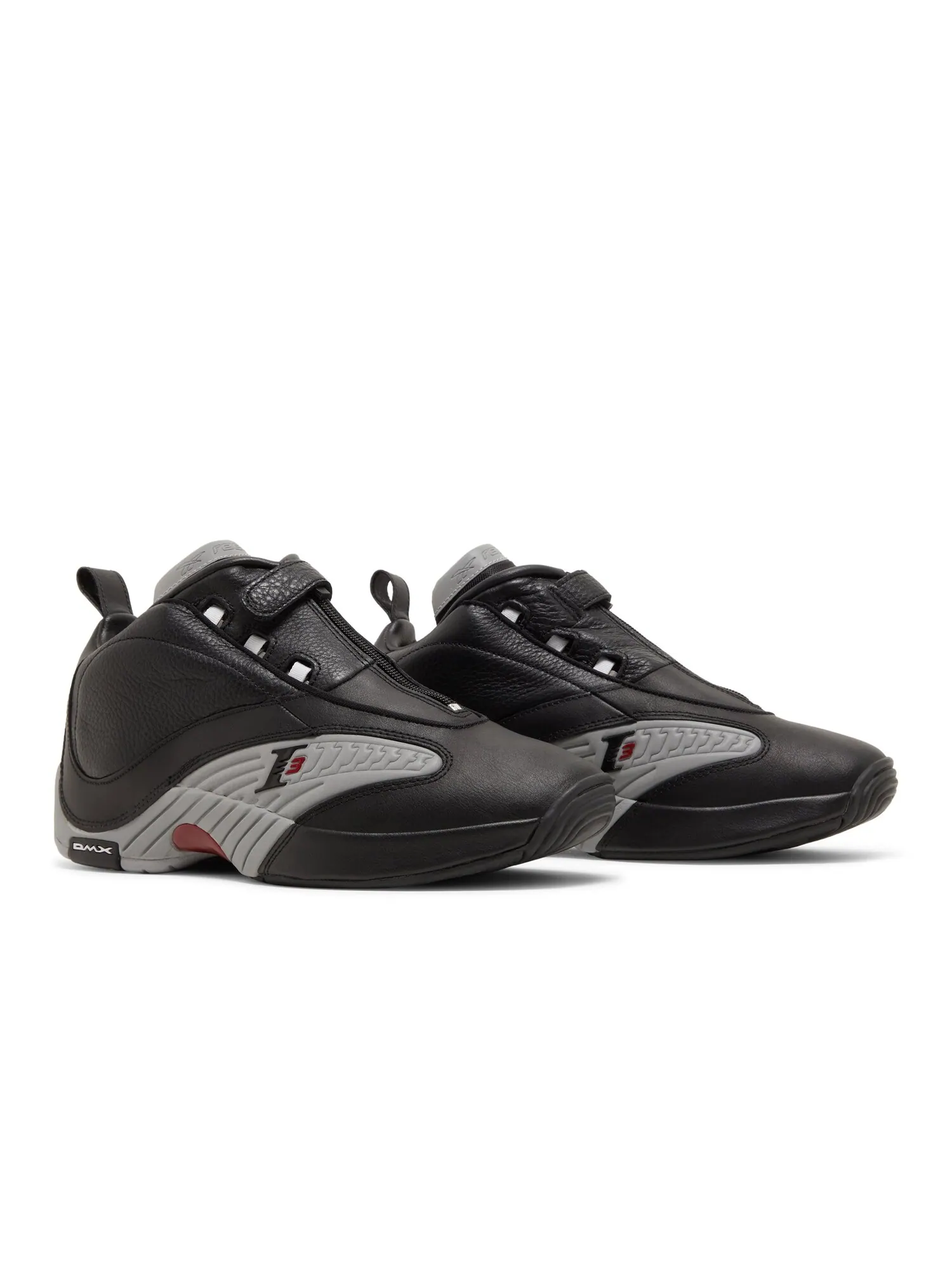 Кроссовки Answer 4 2023 Reebok — изображение 8 из 8, черный/серый/красный