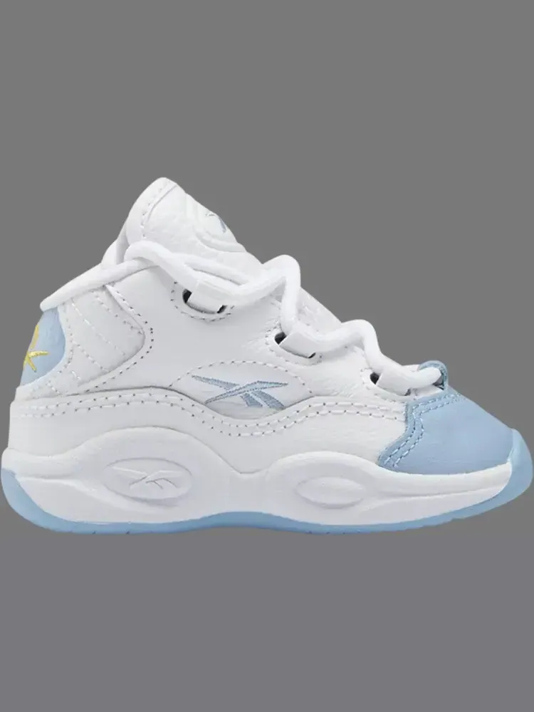 Кроссовки question mid toddler 'on to the next' Reebok — изображение 1 из 1, белый