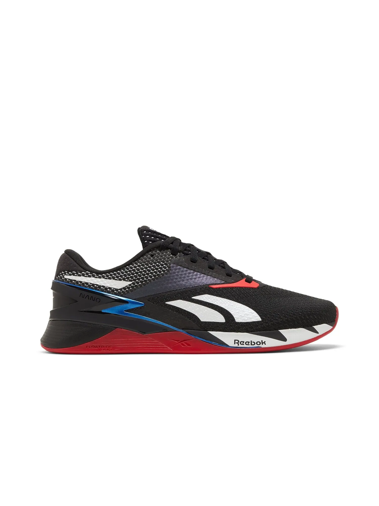 Кроссовки Nano X3 Reebok — изображение 1 из 8, черный/белый/синий