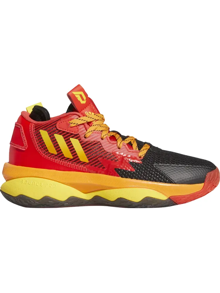 Кроссовки Adidas Pixar x Dame 8 Big Kid 'Mr. Incredible' — изображение 1 из 1, красный