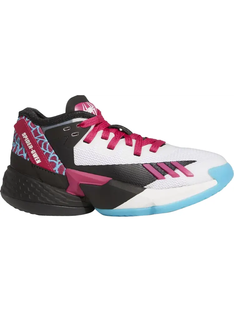 Кроссовки Adidas Marvel x D.O.N. Issue #4 Little Kid 'Spider-Man: Spider-Gwen' — изображение 1 из 1, розовый