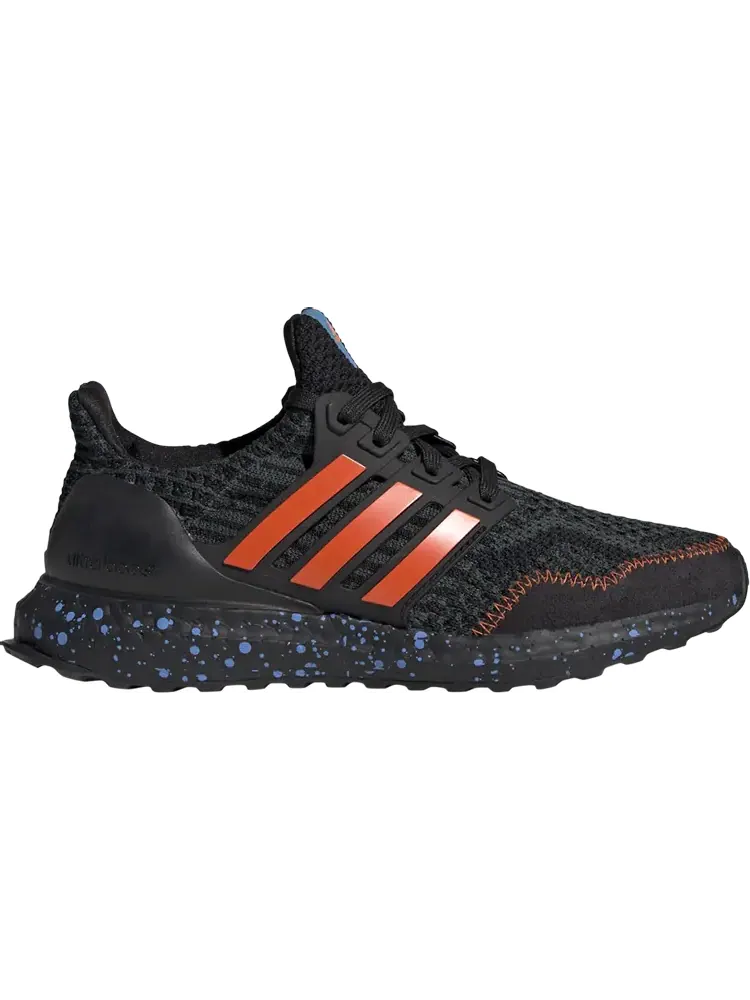 Кроссовки Adidas UltraBoost 5.0 DNA J 'Black Impact Orange Speckled' — изображение 1 из 1, черный