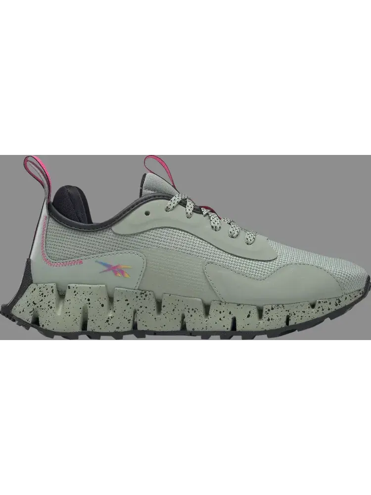 Кроссовки wmns zig dynamica adventure 'mystic grey speckled' Reebok — изображение 1 из 1, серый