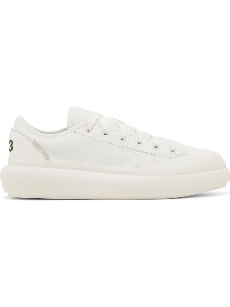 Кроссовки Adidas Y-3 Ajatu Court 'White Black' — изображение 1 из 8, бежевый