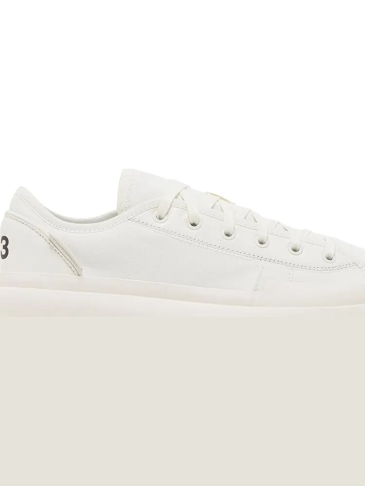 Кроссовки Adidas Y-3 Ajatu Court 'White Black' — изображение 2 из 8, бежевый