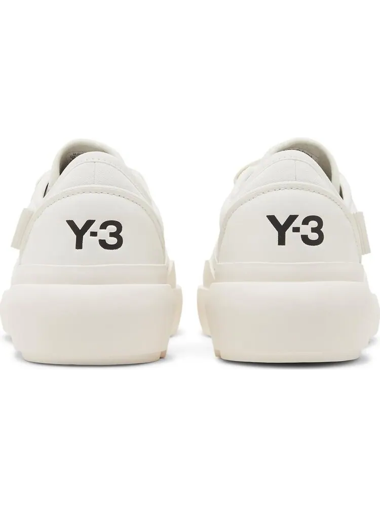 Кроссовки Adidas Y-3 Ajatu Court 'White Black' — изображение 6 из 8, бежевый