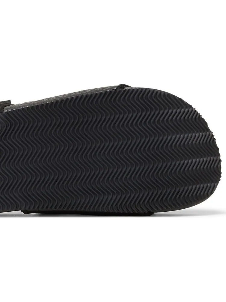 Сандалии кожаные Adidas Y-3 Slide — изображение 5 из 8, черный