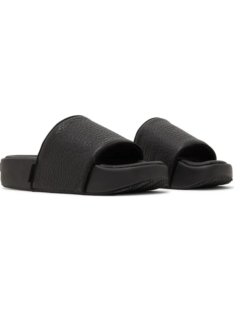 Сандалии кожаные Adidas Y-3 Slide — изображение 8 из 8, черный