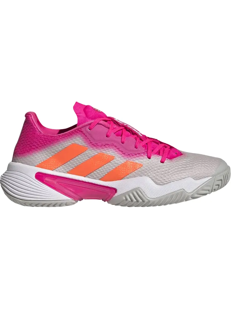 Кроссовки Adidas Wmns Barricade 'Grey Team Shock Pink' — изображение 1 из 1, серый