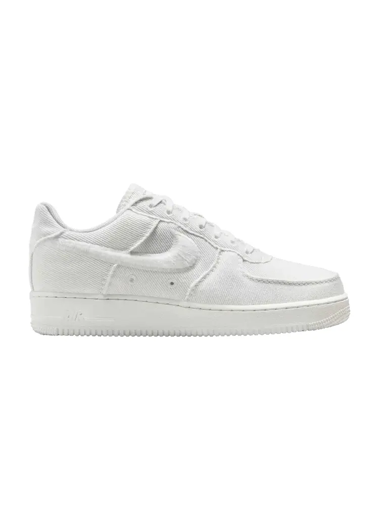 Кроссовки Nike Air Force 1 Low 'Canvas Pack - Triple White' — изображение 1 из 1, белый/белый/белый