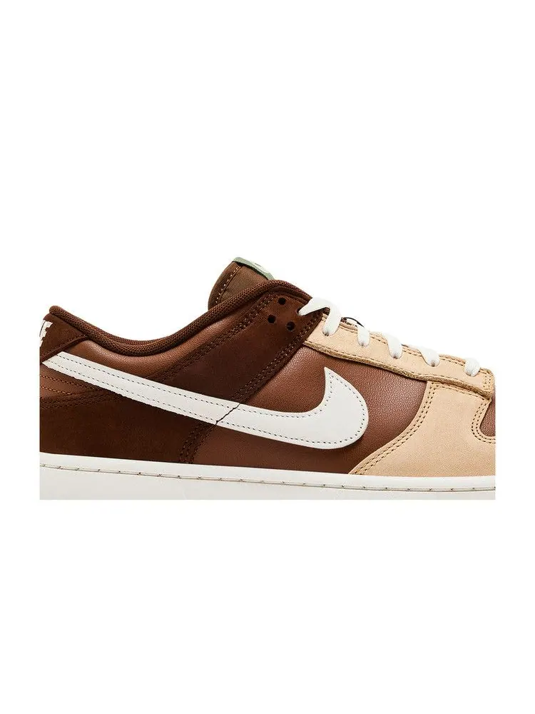 Кроссовки Nike Dunk Low — изображение 2 из 8, светлый бежевый