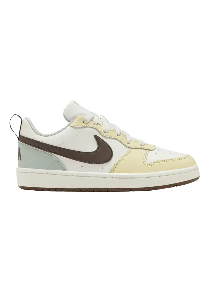 Кроссовки Nike Court Borough Low Recraft GS Sail Aqua Brown — изображение 1 из 1, голубой коричневый