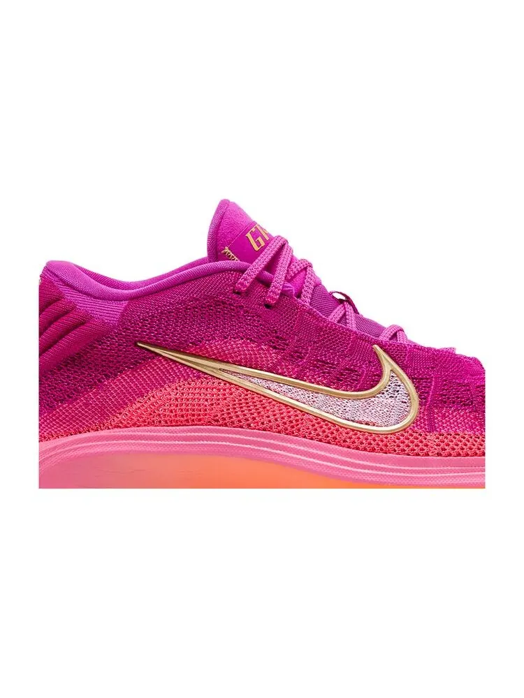 Кроссовки Nike Wmns Air Zoom GT Hustle 3 Hyper Pink — изображение 2 из 6, розовый