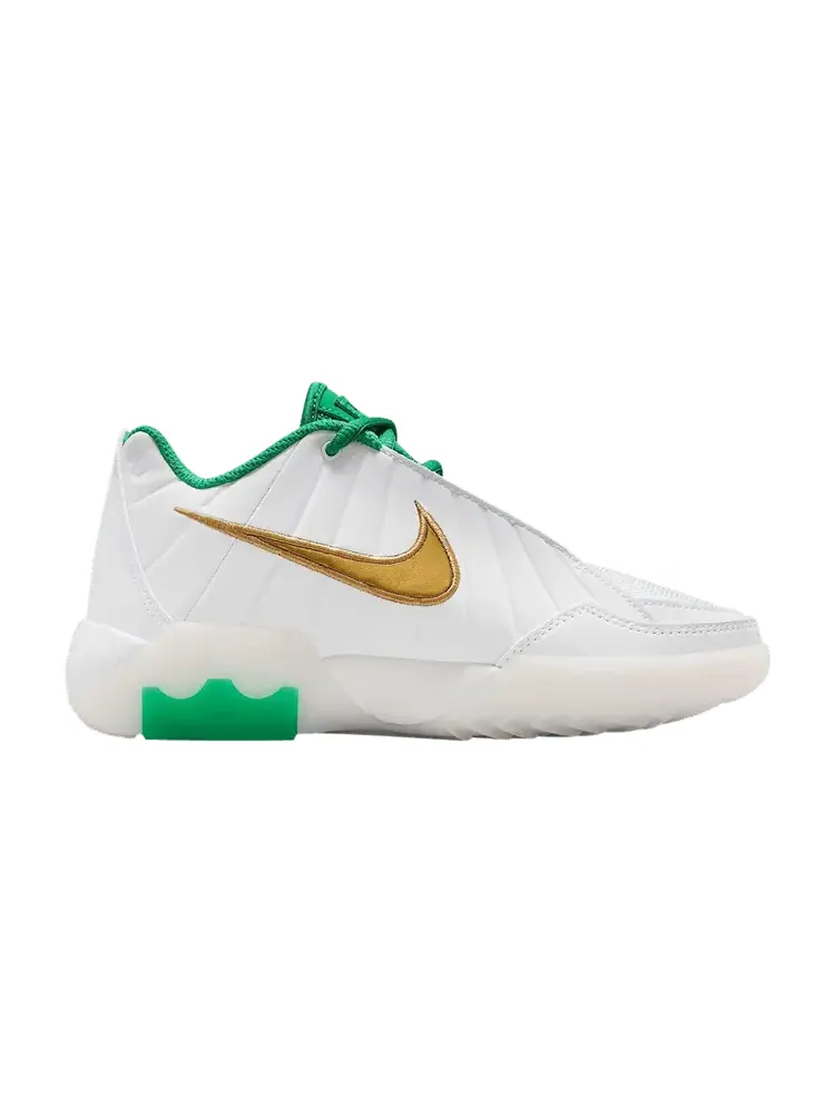 Кроссовки Nike LeBron Witness 9 GS 'White Stadium Green' — изображение 1 из 1, белый