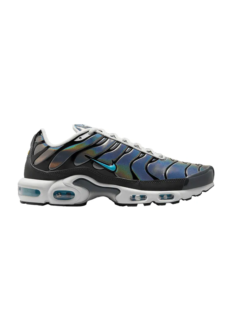 Кроссовки Nike Air Max Plus 'Iridescent' — изображение 1 из 1, черный/черный/белый