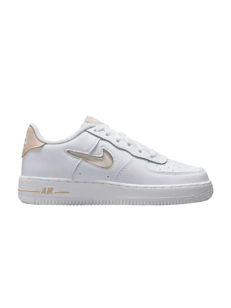 Кроссовки Nike Air Force 1 Low Jewel GS 'White Pale Ivory' — изображение 1 из 1