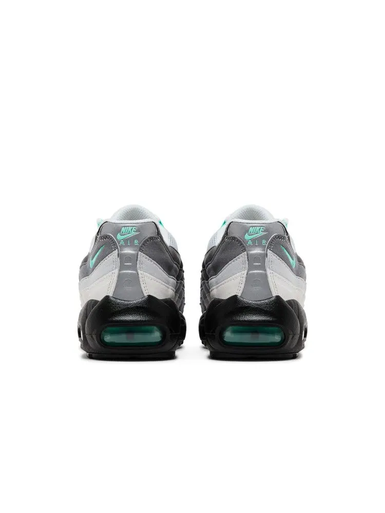 Кроссовки Nike Air Max 95 GS 'Hyper Turquoise' — изображение 7 из 9, белый//серый/серый/серый