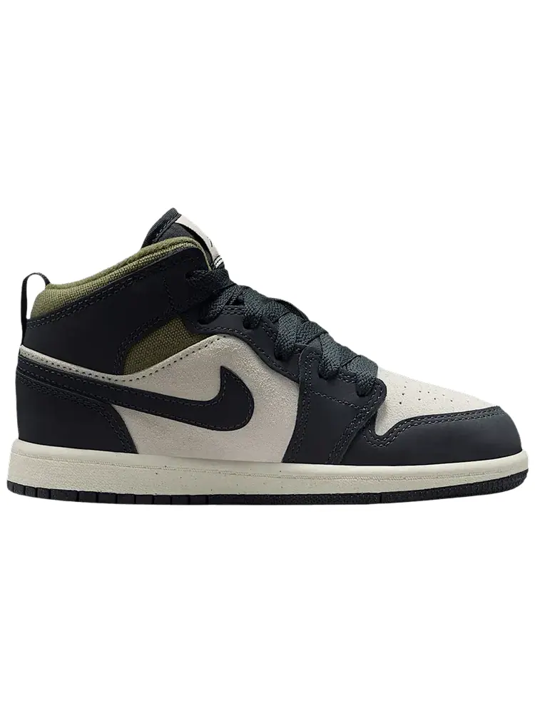 Кроссовки Air Jordan 1 Mid SE PS — изображение 1 из 1, синий
