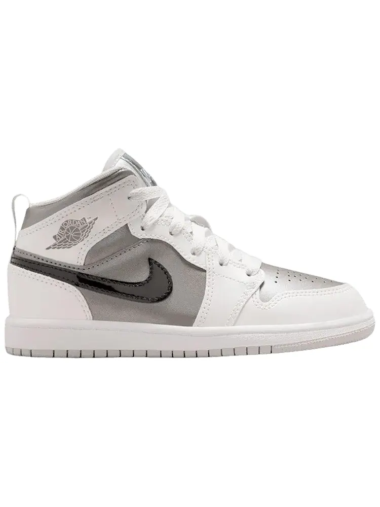Кроссовки Air Jordan 1 Mid PS — изображение 1 из 1, серебряный
