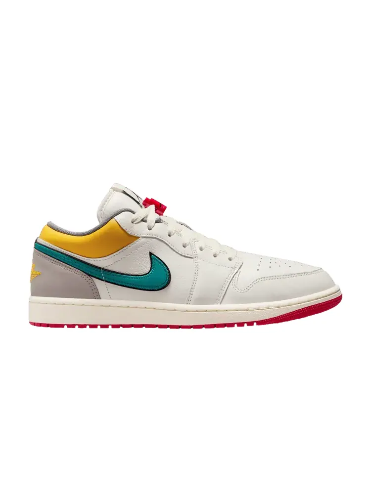 Кроссовки Air Jordan 1 Low Premium Sail Yellow Ochre — изображение 1 из 1, желтый