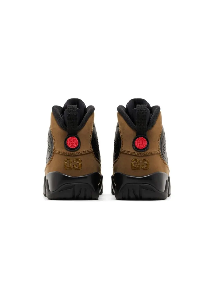 Кроссовки Air Jordan 9 Retro GS 'Olive' 2024 — изображение 6 из 8, оливковый